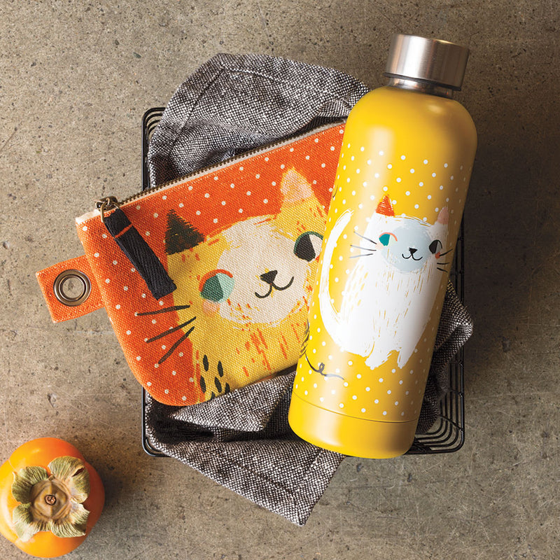 Water Bottle Meow Meow with bag