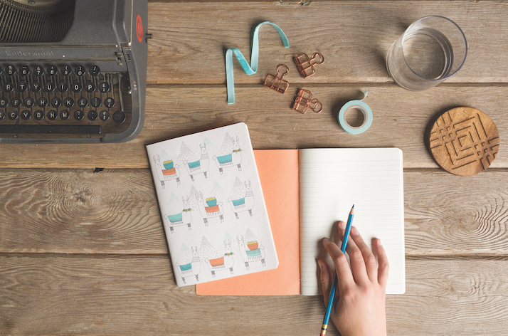 Coasters Wood Geo Set of 4