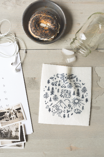 Danica Eco Dishcloth Swedish Stay Wild Adventure