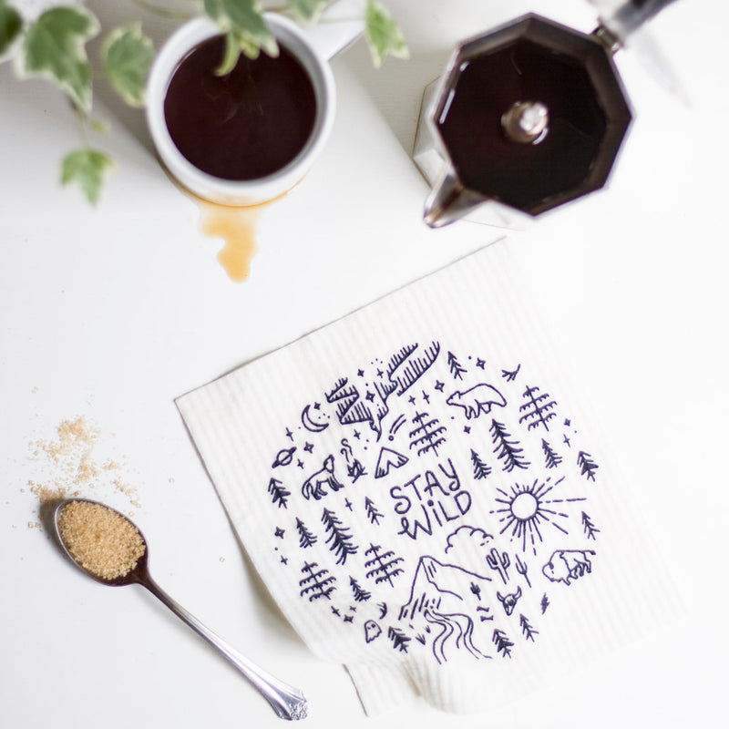 Danica Eco Dishcloth Swedish Stay Wild Adventure