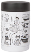 Danica Food Thermos Stainless Steel Large Purr Party Cats