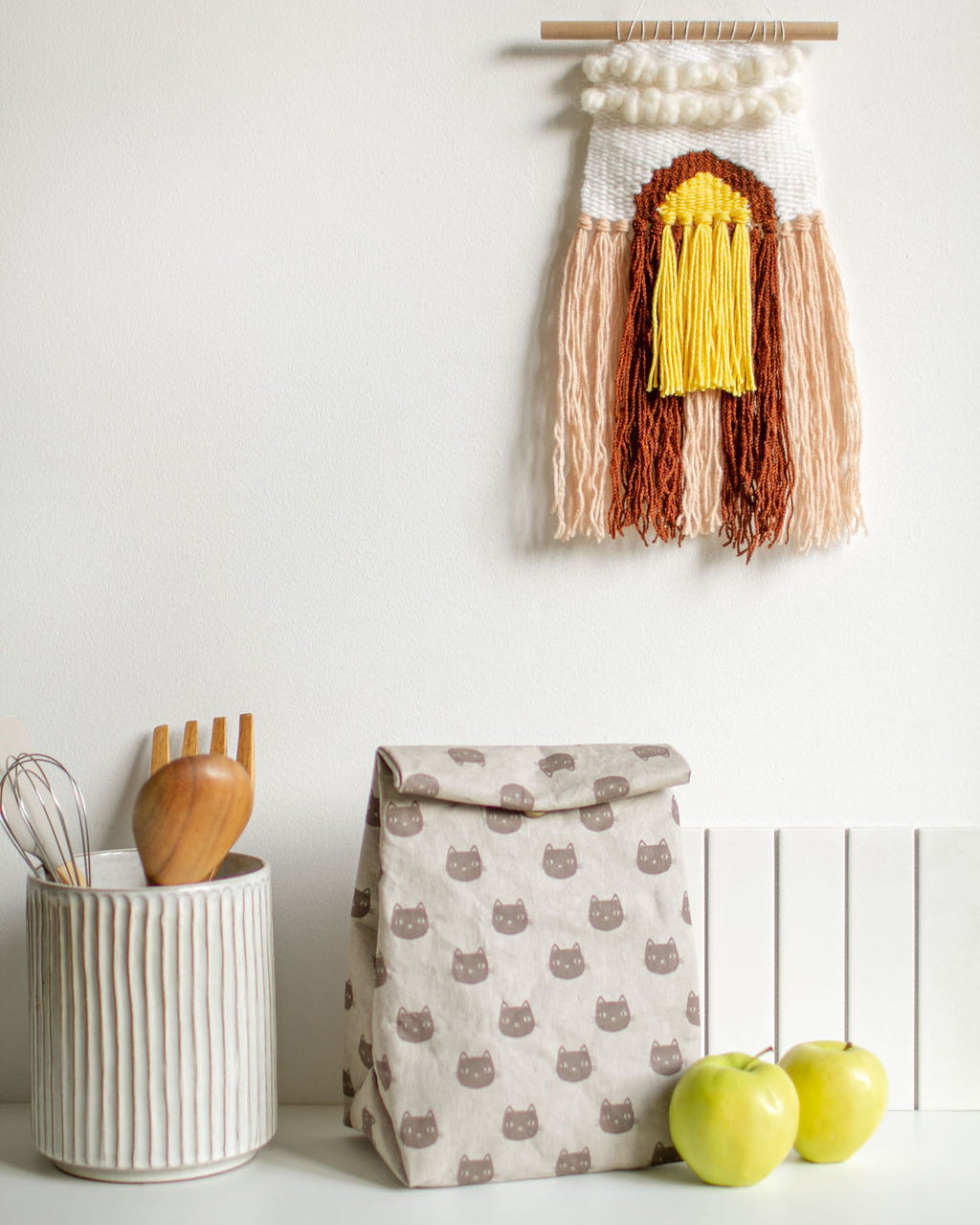 Lunch Bag Paper Meow Meow