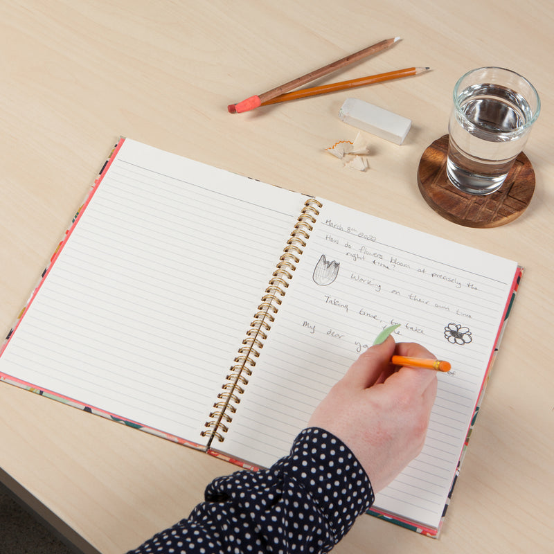 Danica Notebook Ring Bound Superbloom