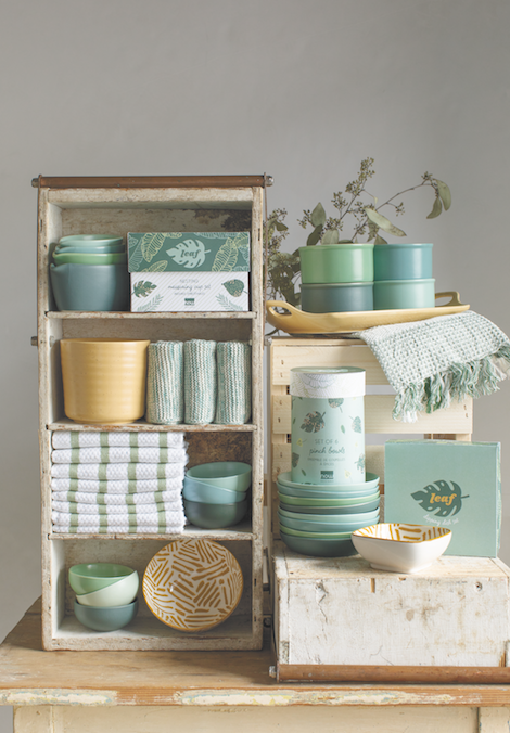 Danica Pinch Bowl Set of 6 Leaf