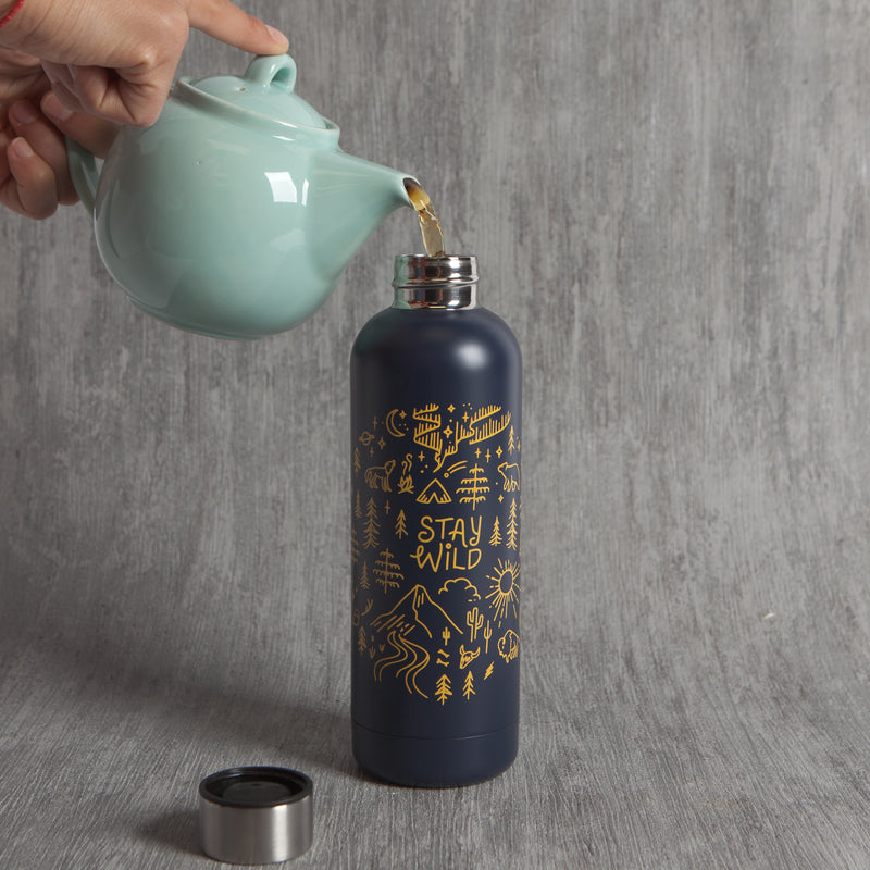 Danica Water Bottle Stainless Steel Stay Wild Adventure