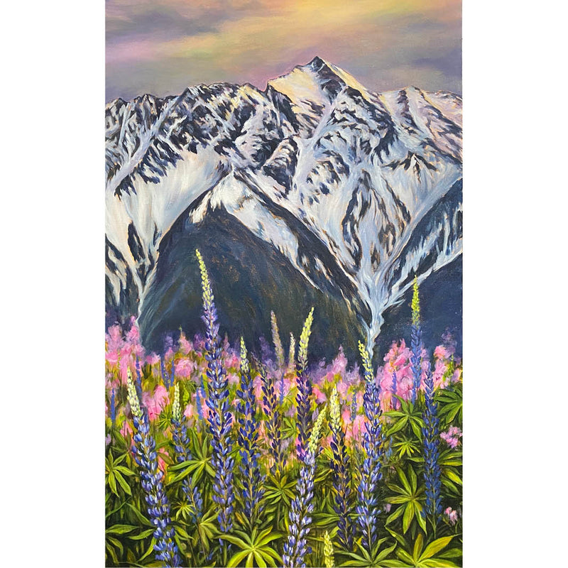 Mt. Currie Big Boys - Karen Love Art Greeting Card