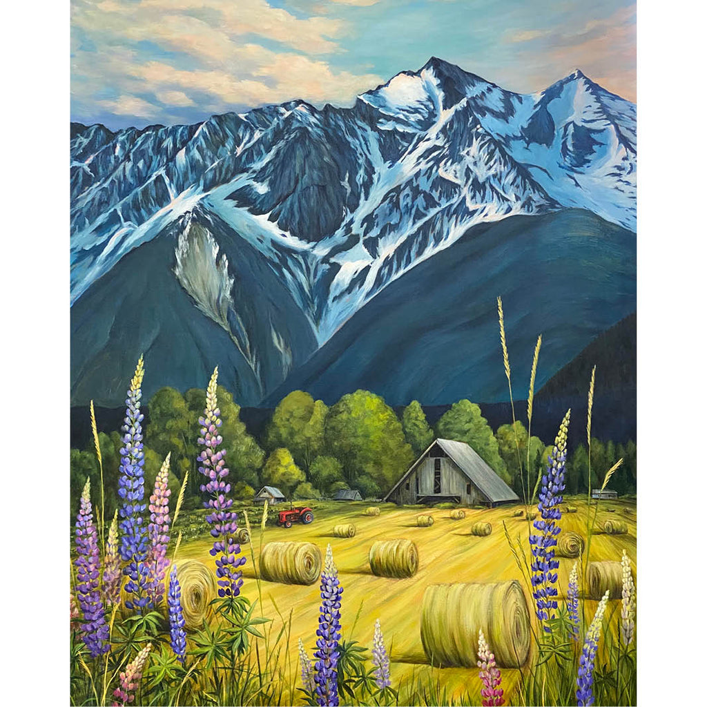 Mt. Currie Memories - Karen Love Art Greeting Card