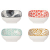 Pinch Bowl Sq Set/4 Mix & Prep