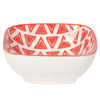 Pinch Bowl Sq Set/4 Mix & Prep red design