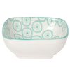 Pinch Bowl Sq Set/4 Mix & Prep light blue design