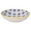 Pinch Bowl Set/6 Bits Dots Multi blue design