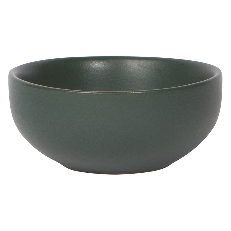 Pinch Bowl Set/6 Leaf dark gray/blue