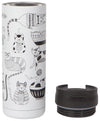 Danica Travel Mug Stainless Steel Cat Purr Party